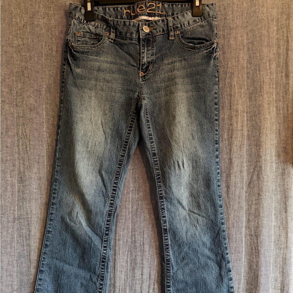 Y2K 2000s Rue21 low-rise Blue Flare Women's Jeans